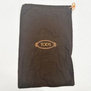 TOD'S Logo Dust Bag Brown Drawstring‎ Storage Accessories Shoes Handbag